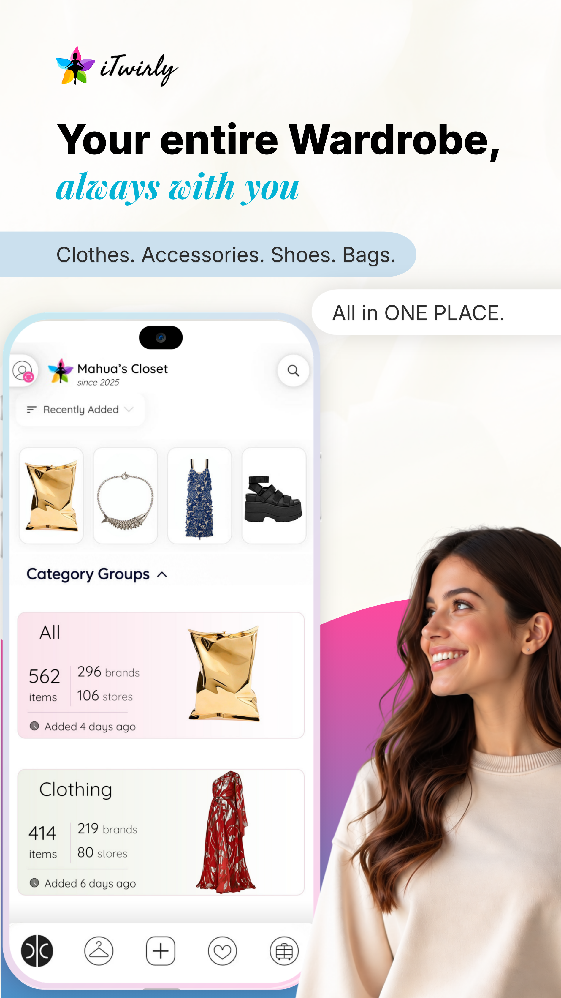 Your entire Wardrobe, always with you